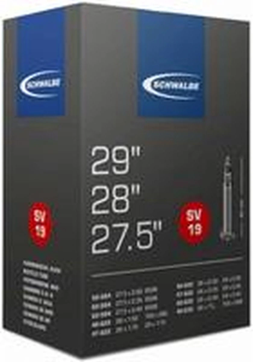 Schwalbe SV19 - Binnenband Mountainbike Van 27.5 Tem 29 Inch - Frans Ventiel - 40 Mm - 28 X 1 1/2 - 150 - 235 - - Afbeelding 6