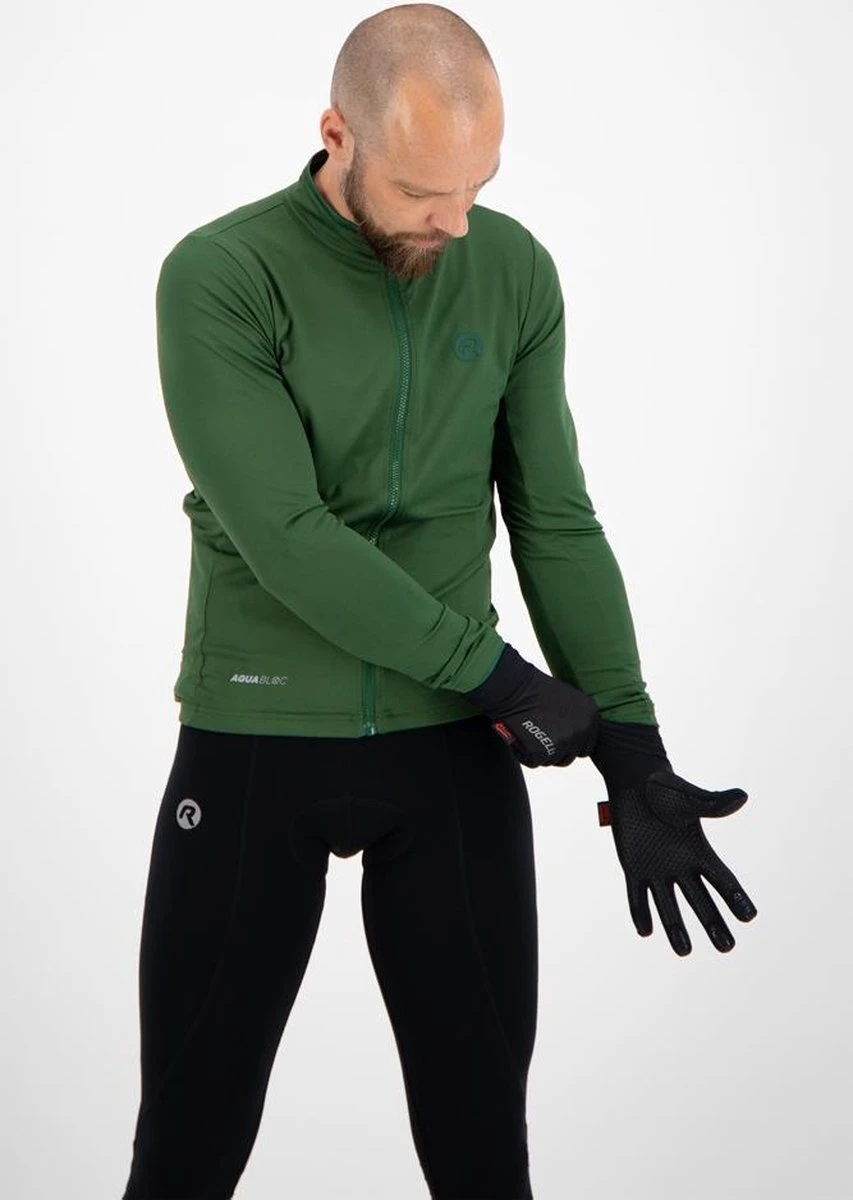 Rogelli Laval - Fietshandschoenen Winter - Unisex - Maat M - Zwart - Afbeelding 6