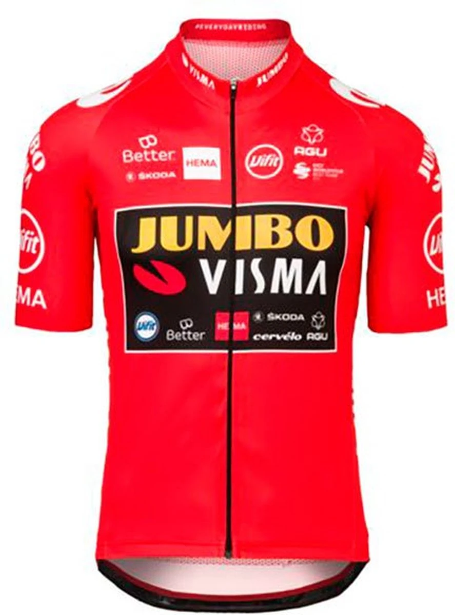 AGU Shirt Km JUMBO-VISMA Replica 2021 RED