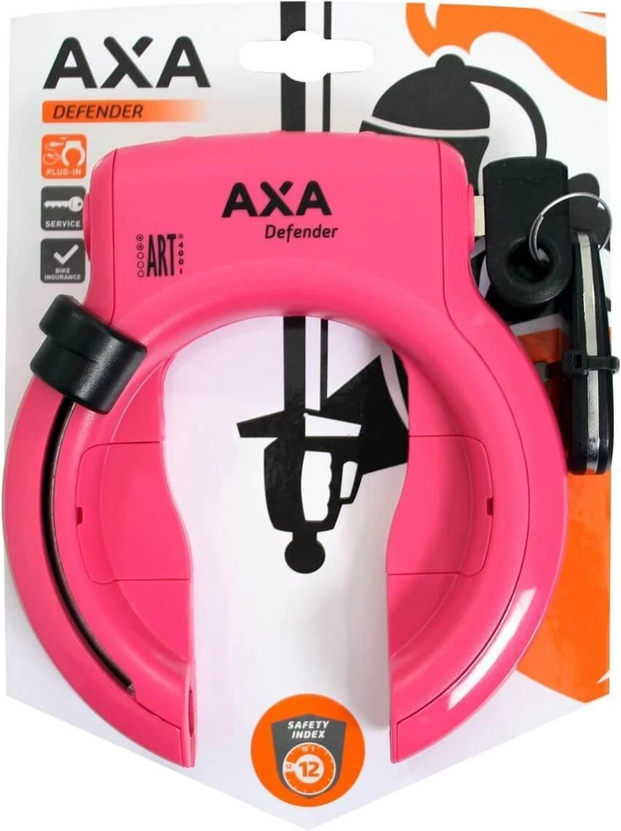 Axa Ringslot Defender Roze - ASL55665097M