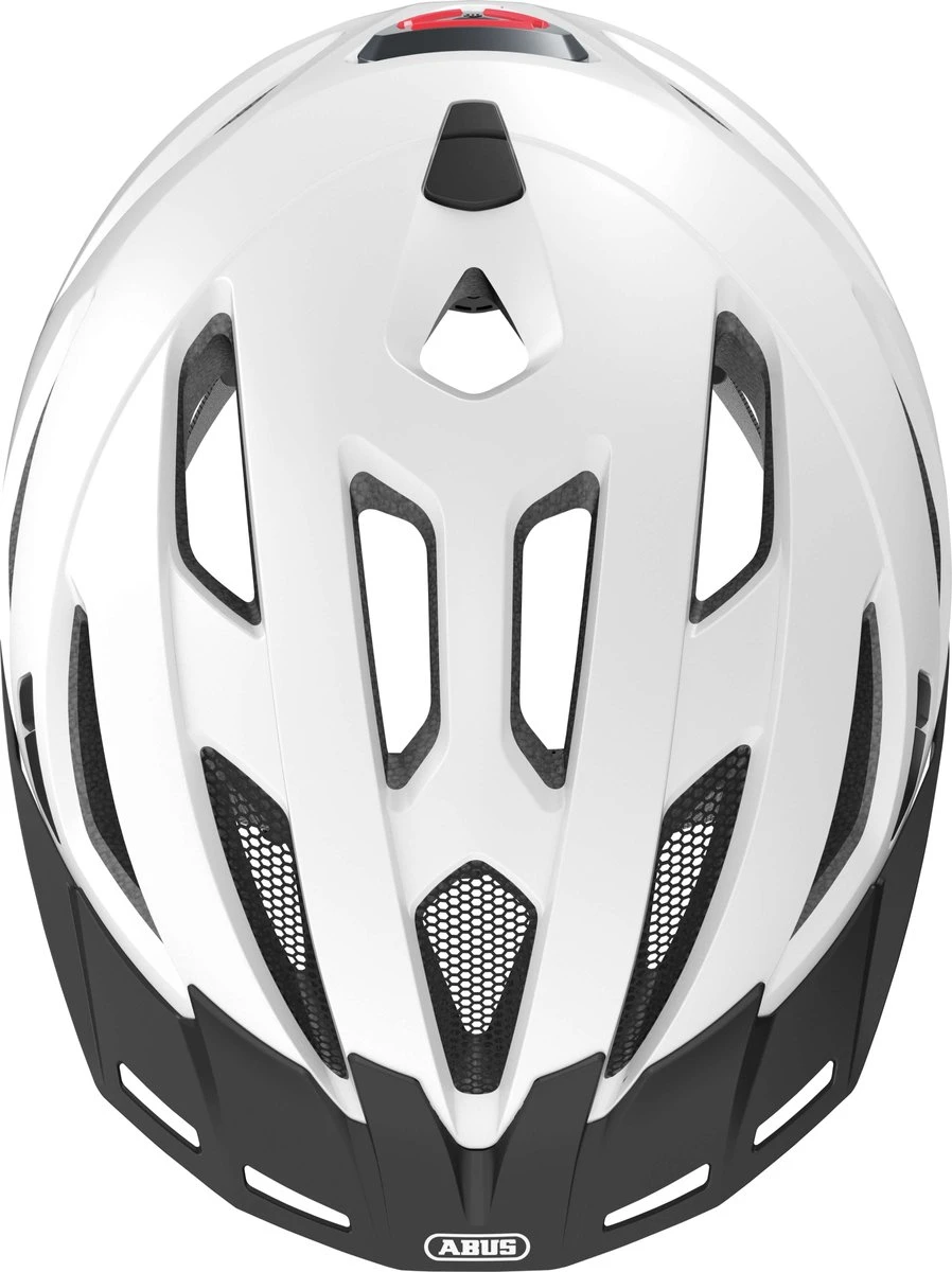 ABUS Urban-I 3.0 Fietshelm - Maat M (52-58 Cm) - Polar White - Afbeelding 6