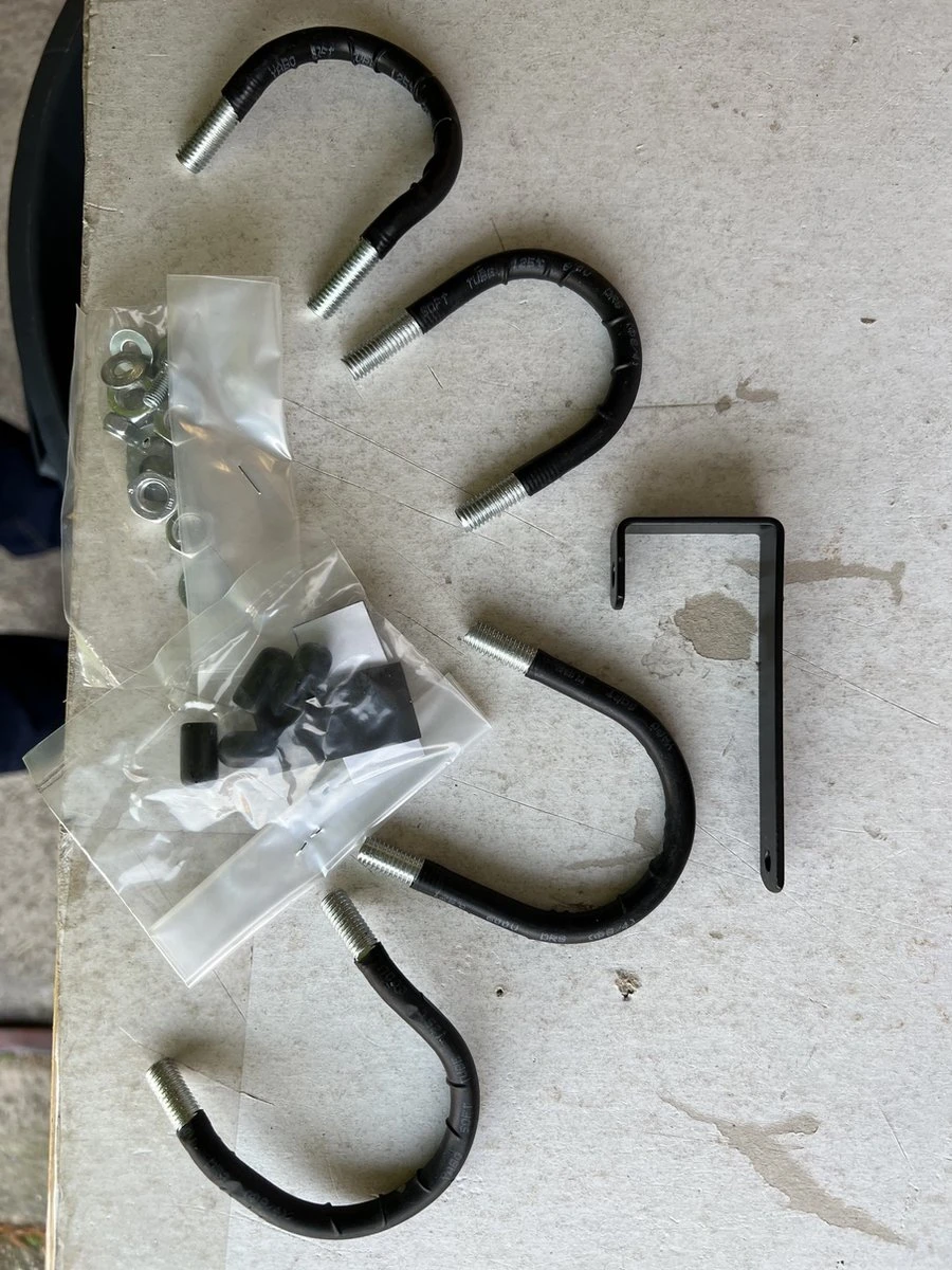 Steco Voordrager Met Balhoofdbevestiging 45 X 30 Cm Zwart - Afbeelding 4