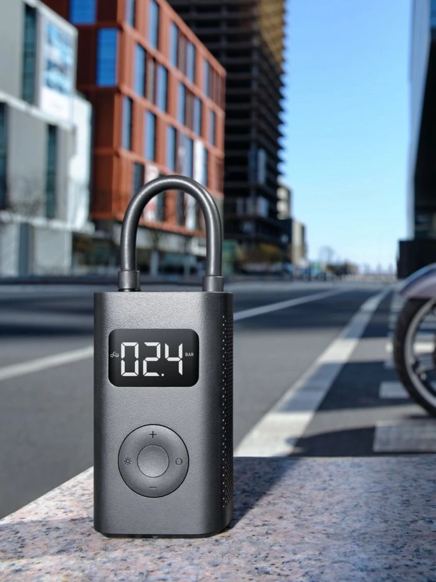 Xiaomi Mijia Draagbare Smart Digitale Bandenspanning Detectie Elektrische Inflator Pomp - Zwart - Afbeelding 6