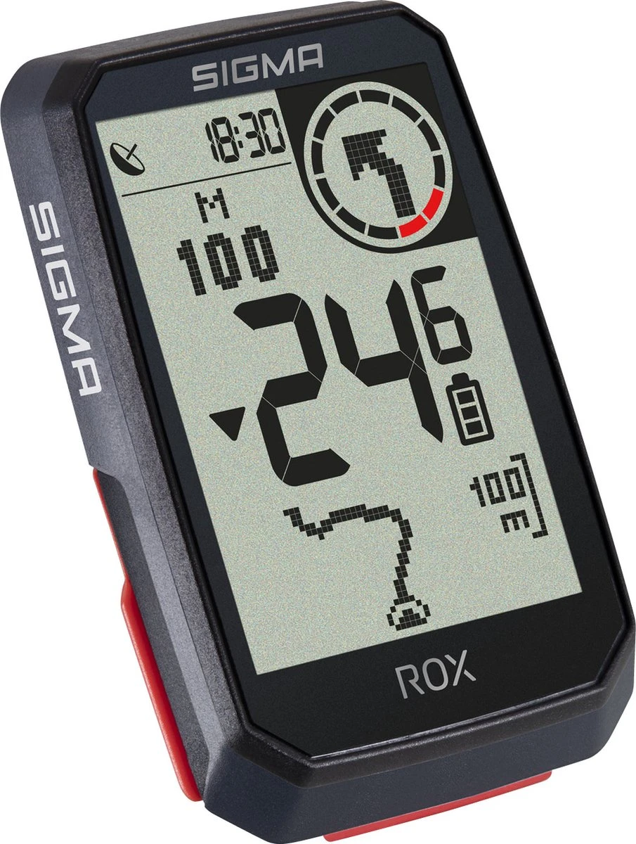 Sigma Sport ROX 4.0 GPS Fietscomputer - HR Top Mount Set - Zwart - Afbeelding 2
