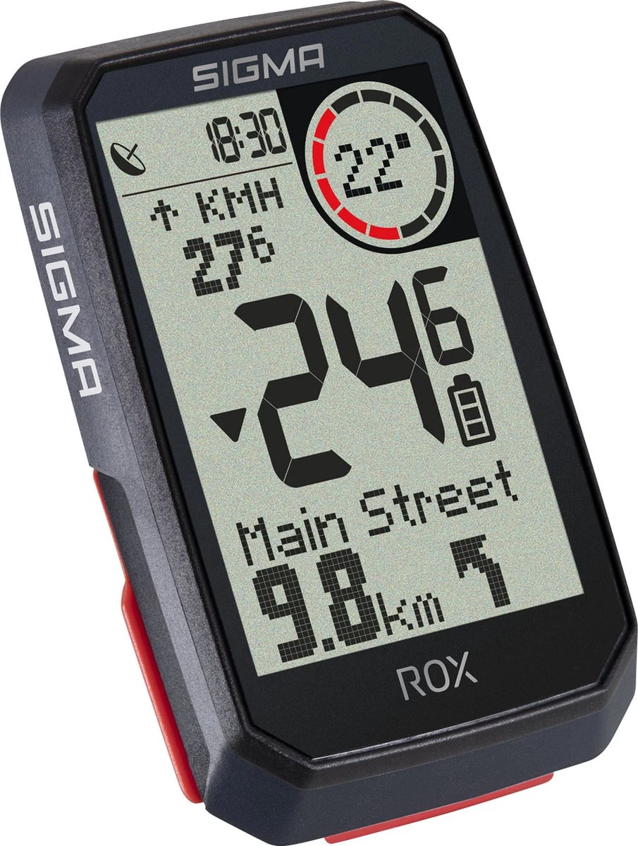 Sigma Sport ROX 4.0 GPS Fietscomputer - HR Top Mount Set - Zwart - Afbeelding 14