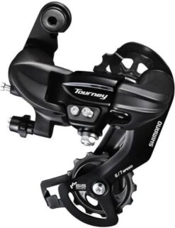 Shimano Achterderailleur Tourney TY300D - 6/7 - Speed Met Oog - D-Type