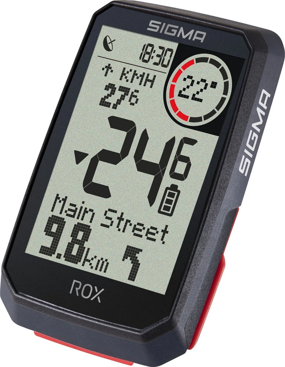 Sigma Sport ROX 4.0 GPS Fietscomputer - HR Top Mount Set - Zwart - Afbeelding 13