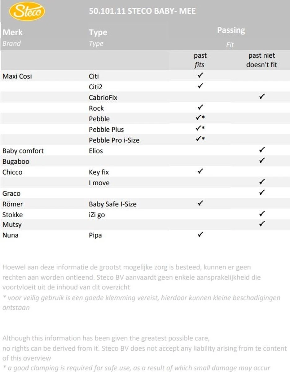 Steco Baby-Mee Bike - Afbeelding 4