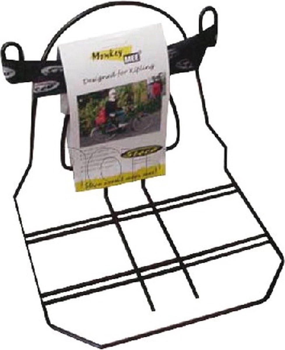 Steco Bagagedrager Verbreder Monkey-mee Staal - 31cm Breed - Zwart - Afbeelding 13
