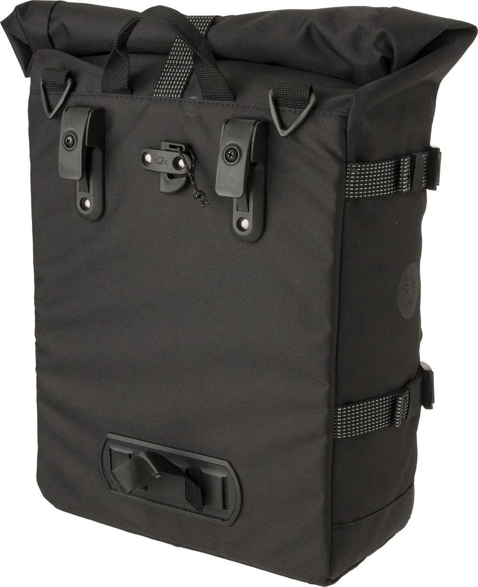 AGU Trend H2O Roll-Top Enkele Fietstas Urban Zwart - 14 L - Afbeelding 3