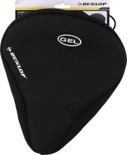 Dunlop Fietszadelhoes - Gel - Fietszadeldekje Met Gel - Comfortabel Fietsen - Zwart